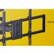 POWERTECH επιτοίχια βάση τηλεόρασης PT-1280, 43-100", έως 60kg, full motion