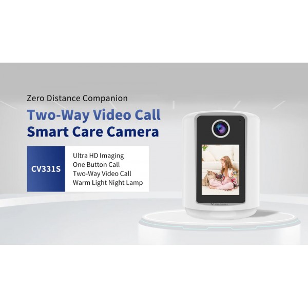 VSTARCAM smart κάμερα CV331S με οθόνη, 3MP, WiFi, 2000mAh, SD - Smart Κάμερες