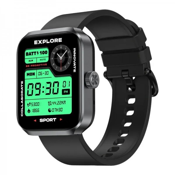 ZEBLAZE smartwatch Beyond 3 Plus, heart rate, 1.78" AMOLED, GPS, 3 ATM, μαύρο - Smartwatches