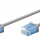 GOOBAY καλώδιο δικτύου 74222, CAT 6A U/UTP, slim, copper, 500MHz, 1m, γκρι