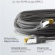 GOOBAY καλώδιο δικτύου 91581, CAT 7 S/FTP, copper, 500MHz, 0.50m, μαύρο
