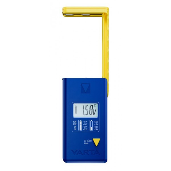 VARTA ψηφιακό tester μπαταρίας 75305 για 9V/AAA//AA/C/D/button cells - VARTA
