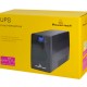 POWERTECH UPS Line Interactive PT-1050LCD με οθόνη, 1050VA, 630W, 2x Schuko, 2x RJ45/RJ11