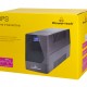 POWERTECH UPS Line Interactive PT-1800LCD με οθόνη, 1800VA, 1080W, 4x Schuko, 2x RJ45/RJ11, USB Type B