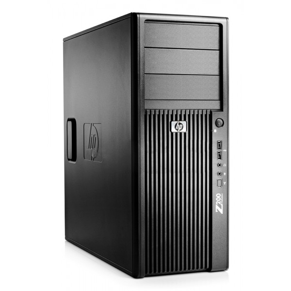 HP Workstation Z200, Refurbished Grade A Repainted, X3450, 8GB, 1TB HDD, Nvidia NVS 310, DVD, FreeDOS - Refurbished PC