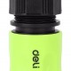 DELI ταχυσύνδεσμος για λάστιχο DL8793 με water stop, 1/2", πράσινος