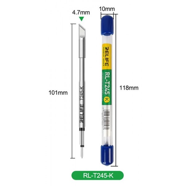 RELIFE μύτη κολλητηρίου RL-T245-K, τύπου K - Service & Εργαλεία