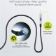 GOOBAY καλώδιο HDMI 2.1 65560 με Ethernet, 8K/60Hz, 48 Gbps, 30m, μαύρο