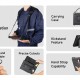 ULEFONE θήκη προστασίας & μεταφοράς UAS07 για tablet Armor Pad 4 series, μαύρη