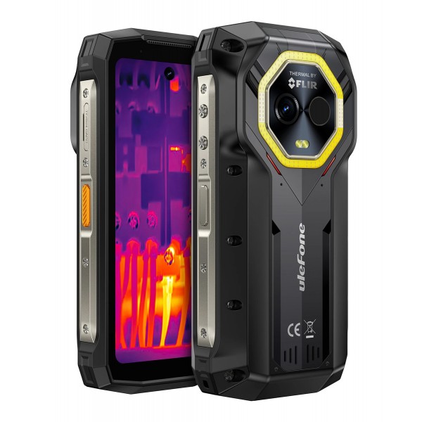 ULEFONE smartphone Armor Mini 20T Pro, 4.7", 8/256GB, 5G, 6200mAh, IP68/IP69K, μαύρο - Smartphones
