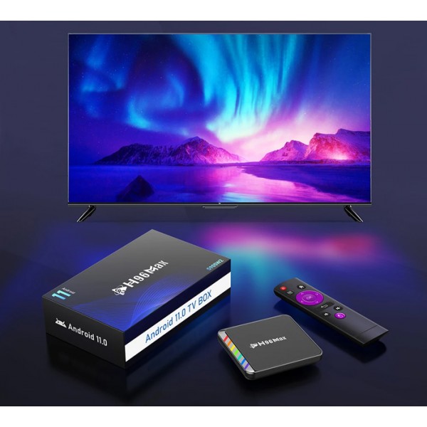 H96 TV Box Μax W2, 4K, S905W2, 2/16GB, WiFi 6, Bluetooth, Android 11