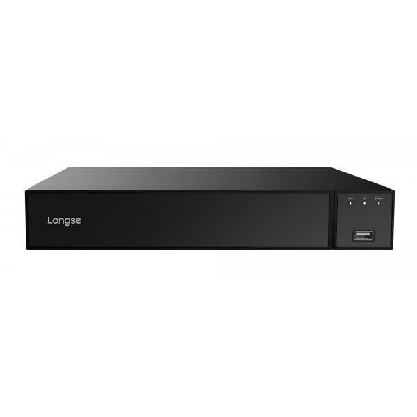 LONGSE NVR καταγραφικό NVR3116C1P8, 4K, H.265/H.264, 8 PoE κανάλια - Καταγραφικά Συστήματα