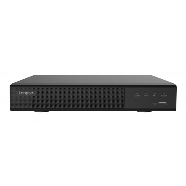 LONGSE NVR καταγραφικό NVR3109E1, 4K, H.265/H.264, 9 κανάλια - Καταγραφικά Συστήματα