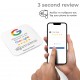 POWERTECH NFC αυτοκόλλητη κάρτα Google Review PT-1379