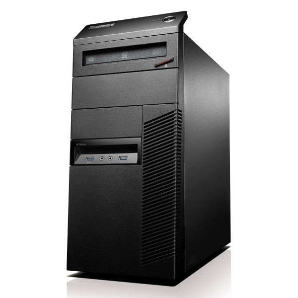 LENOVO PC ThinkCentre M93p MT, Refurbished Grade A Repainted, i5-4570, 8GB, 500GB HDD, DVD, FreeDOS - Refurbished PC