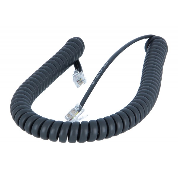 CISCO used CP-HANDSET-CORD καλώδιο τηλεφωνίας 0.45m, μαύρο - Used Τηλεφωνία