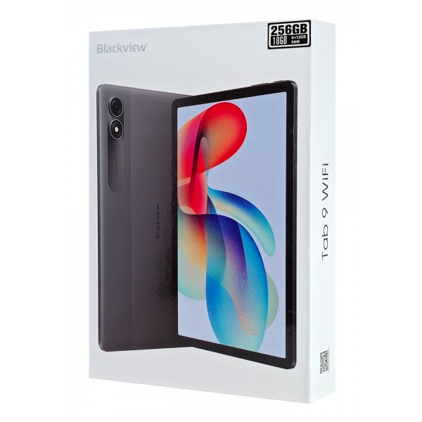 BLACKVIEW tablet Tab 9 WiFi, 11", 6/256GB, Android 14, 8200mAh, γκρι