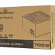 POWERTECH τροφοδοτικό PC PT-1311, 80PLUS Bronze, 700W, ATX, 120mm RGB Fan, Semi Modular