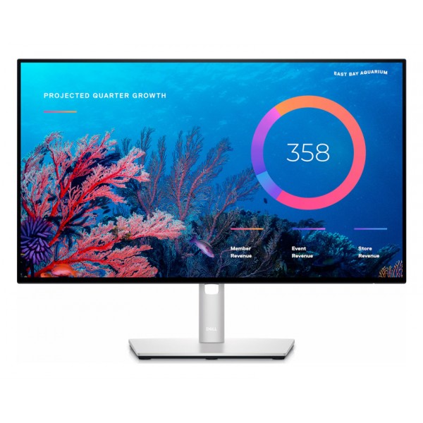 DELL οθόνη U2422HE IPS-LED, 23.8", 1920x1080, HDMI/DisplayPort, Factory Refurbished - Used Οθόνες PC