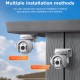 SECTEC smart κάμερα ST-515C-3MTY, 3MP, WiFi, SD, PTZ, IP65
