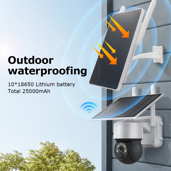 SECTEC ηλιακό router ST-SR09, 4G LTE, 150Mbps, 15000mAh, IP66 - Modem - Router