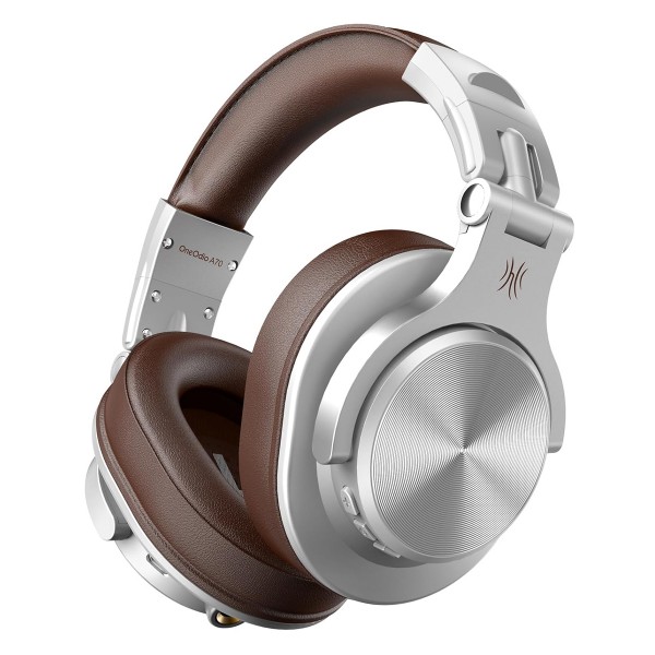 ONEODIO headphones Fusion A70, ενσύρματα/ασύρματα, Hi-Res, 40mm, ασημί - Mobile