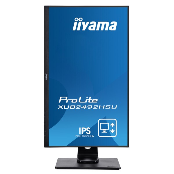 IIYAMA οθόνη ProLite XUB2492HSU, IPS-LED, 23.8", 1920x1080, VGA/HDMI/DisplayPort, μαύρη - Νέα & Ref PC