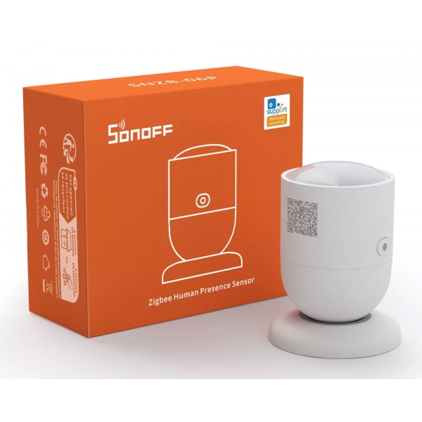 SONOFF smart ανιχνευτής κίνησης SNZB-06P με αισθητήρα φωτός, ZigBee, λευκός SONOFF smart ανιχνευτής κίνησης SNZB-06P με αισθητήρα φωτός, ZigBee, λευκός