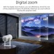 POWERTECH smart βιντεοπροβολέας PT-1305, 1080p, WiFi, Android, 170 ANSI lumens, λευκός