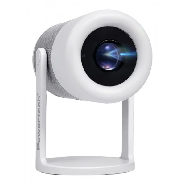 POWERTECH smart βιντεοπροβολέας PT-1305, 1080p, WiFi, Android, 170 ANSI lumens, λευκός - Βιντεοπροβολείς - VR Headset