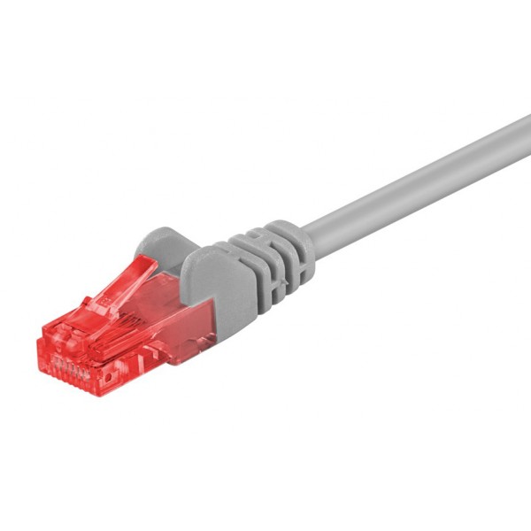 GOOBAY καλώδιο δικτύου 72576, CAT 6 U/UTP, CCA, 250MHz, 3m, γκρι - GOOBAY