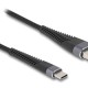 DELOCK καλώδιο USB σε USB-C 81122, 60W, 480Mbps, 2m, μαύρο
