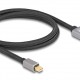DELOCK καλώδιο mini DisplayPort σε DisplayPort 81091, 8K/60Hz, 32.4 Gbps, 1m, μαύρο