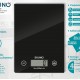 BRUNO BRN-0208 Ψηφιακή Ζυγαριά Κουζίνας 1gr/5kg "Scale in Black"