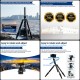 FOTOPRO τρίποδο φωτογράφισης X-go Gecko E2, πτυσσόμενο έως 146.1cm, έως 8kg, μαύρο