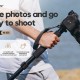 FOTOPRO μονόποδο φωτογράφισης N-155, πτυσσόμενο έως 155cm, έως 2kg, μαύρο