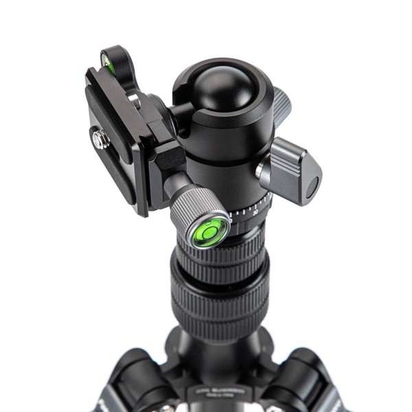 FOTOPRO τρίποδο φωτογράφισης X-go Gecko E2, πτυσσόμενο έως 146.1cm, έως 8kg, μαύρο