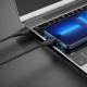 CELEBRAT καλώδιο USB-C σε USB CB-31A, 3A, 480Mbps, 1m, μαύρο