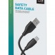 CELEBRAT καλώδιο USB-C σε USB CB-31A, 3A, 480Mbps, 1m, μαύρο