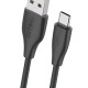 CELEBRAT καλώδιο USB-C σε USB CB-31A, 3A, 480Mbps, 1m, μαύρο
