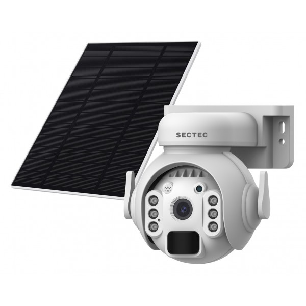 SECTEC smart ηλιακή κάμερα ST-515C-3M-4G-EU-5W, 3MP, 4G, SD, PTZ, IP65 - Smart Κάμερες