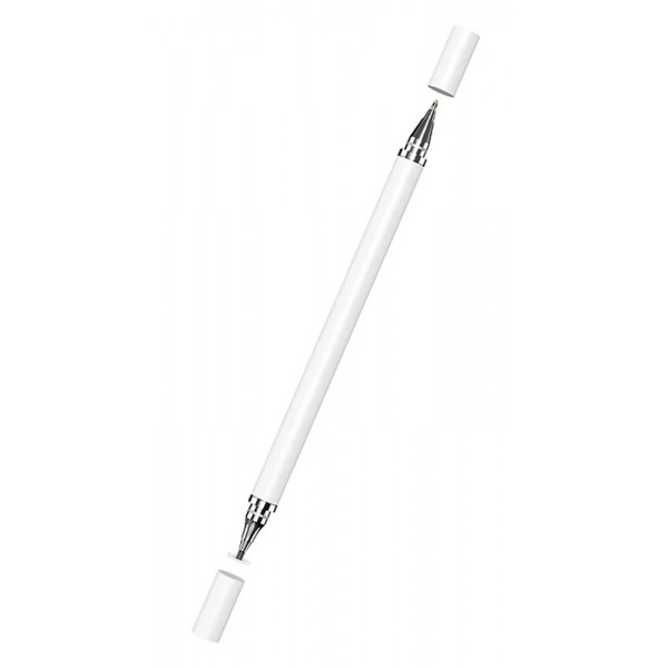 Στυλό αφής & ballpoint με μαύρο μελάνι PR41A, λευκό - Αξεσουάρ κινητών