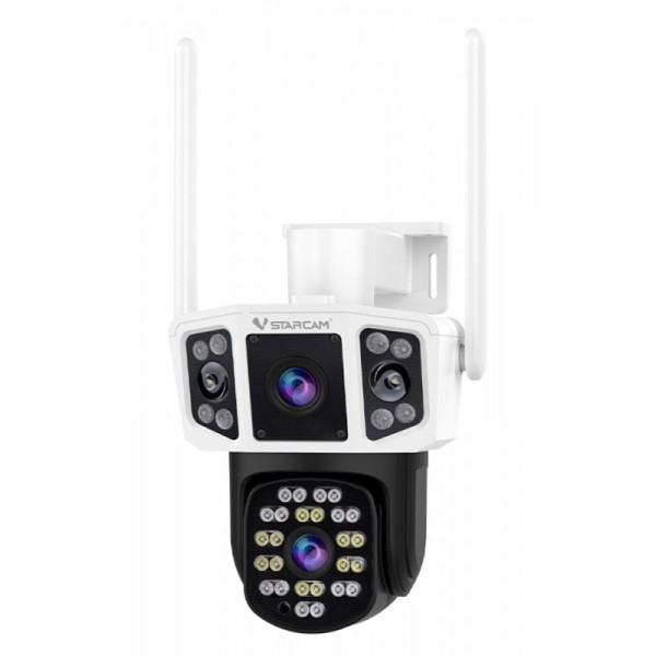 VSTARCAM smart κάμερα CS667DR, dual lens, 3MP, WiFi, SD, PTZ, IP66 - Smart Κάμερες