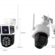 VSTARCAM smart κάμερα CS667DR, dual lens, 3MP, WiFi, SD, PTZ, IP66