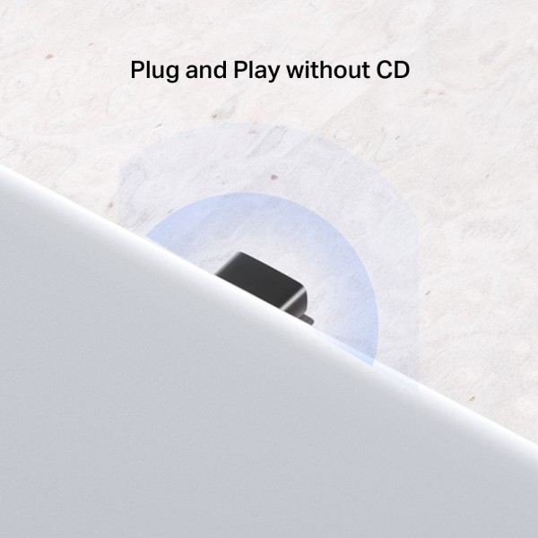 MERCUSYS ασύρματος USB αντάπτορας δικτύου MA20N, 650Mbps AC650, Ver 1.0