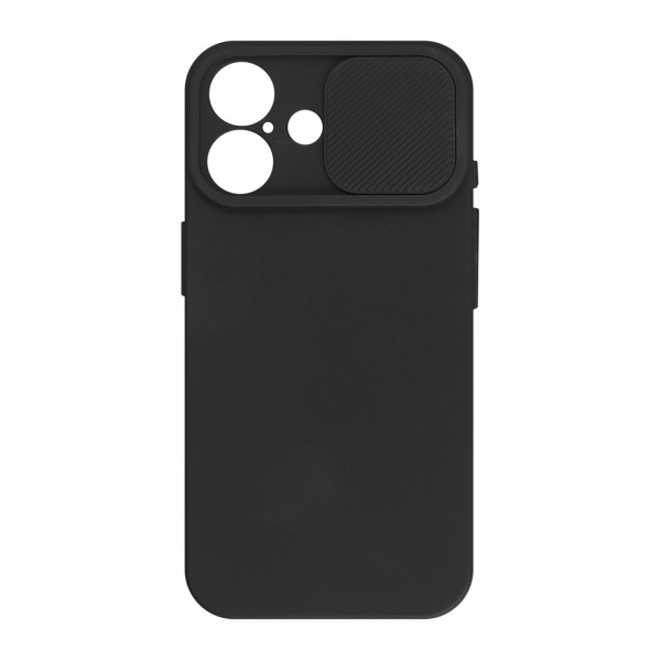 POWERTECH θήκη Camshield Soft MOB-1988 για iPhone 16, μαύρη - Powertech