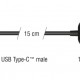 DELOCK αντάπτορας δικτύου 66045, USB, 2.5Gbps Ethernet, μαύρος