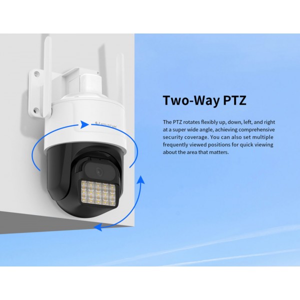 VSTARCAM smart κάμερα CS610Q, 4K/8MP, WiFi, PTZ, SD, IP66