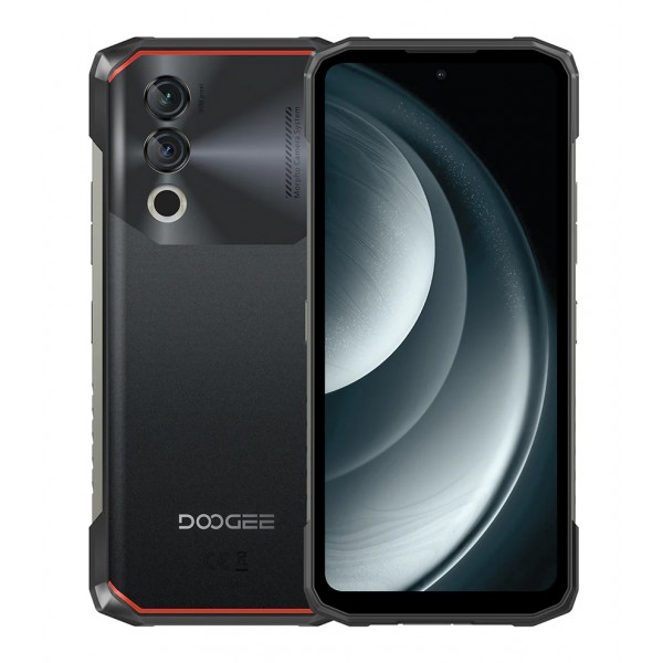 DOOGEE smartphone Blade10 Power, 6.6", 6/256GB, 10300mAh, IP68/IP69K, μαύρο - Smartphones