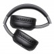 USAMS headphones YG23, ασύρματα & ενσύρματα, Φ40mm, 300mAh, μαύρα